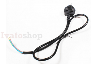 Obrázek pro Jet Dryer Napájecí kabel - UK vidlice BS1363 (Type G) / bez konektoru, pouze kabel 3x 1,25