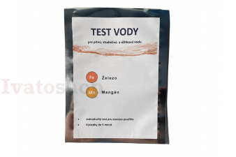 Obrázek pro Test Vody - Železo, Mangán