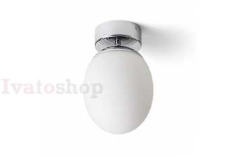 Obrázek pro MERINGUE 16 stropná  opálové sklo/chróm 230V LED E27 15W IP44