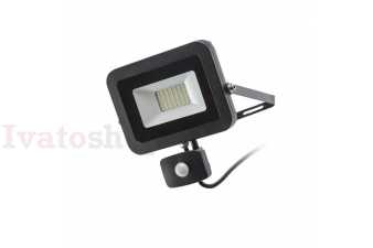 Obrázek pro PONTA reflektor so senzorom čierna  230V LED 30W 120° IP54  3000K