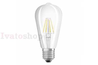 Obrázek pro OSRAM Retrofit Edison   číra 230V E27 LED EQ40  2700K