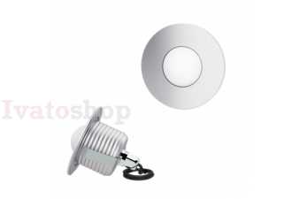 Obrázek pro TRILL DC LENS zápustná s šošovkou oceľ 24= LED 3W IP65 3000K