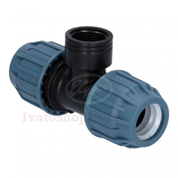 Obrázek pro T - KUS PE s vnútorným závitom 25 x 1" x 25