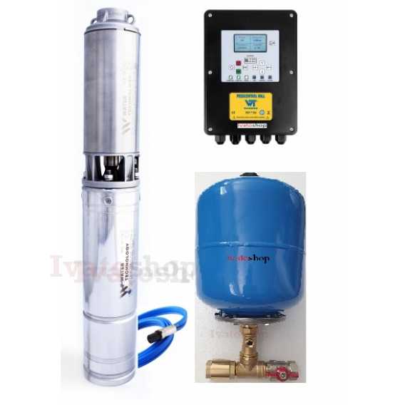 Obrázek pro Domáca vodáreň WATER TECHNOLOGY 4D010 / 10, 230V, s frekvenčným meničom WALL M 8,5