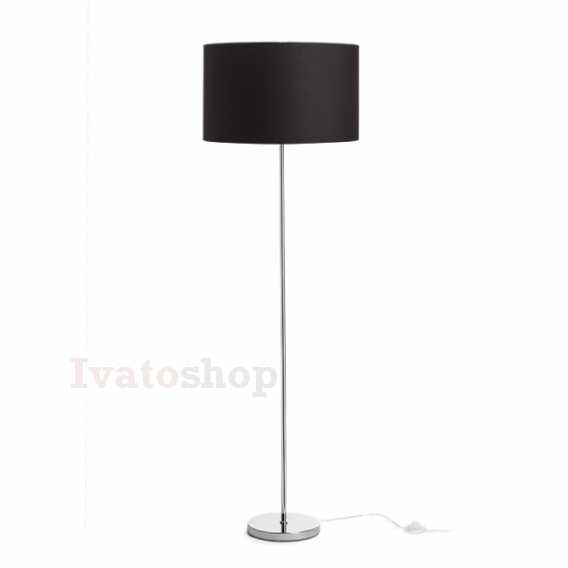 Obrázek pro NYC/RON 40/25 stojanová  Pollycotton čierna/chróm 230V LED E27 15W