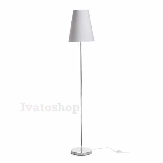 Obrázek pro NYC/CONNY 25 stojanová  Polycotton biela/chróm 230V LED E27 15W