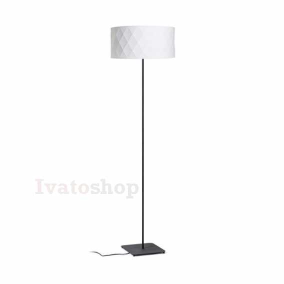 Obrázek pro CORTINA/JAKARANDA stojanová biela/čierna textil/kov 230V LED E27 15W