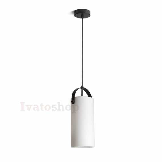 Obrázek pro JULIETTA 31 závesná  opálové sklo/čierna 230V LED E27 15W