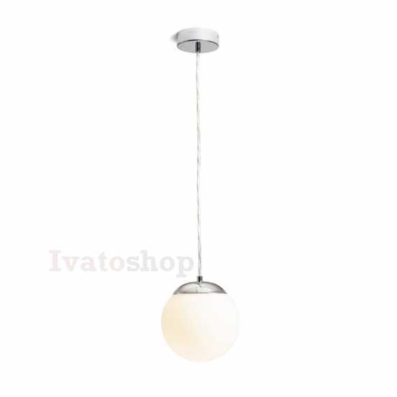 Obrázek pro BOLLY 17 závesná  opálové sklo/chróm 230V LED E27 11W IP44