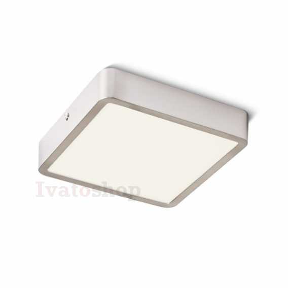 Obrázek pro HUE SQ 17 stropná  matný nikel 230V LED 18W  3000K