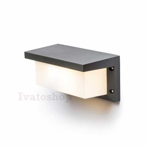 Obrázek pro HIDE RC nástenná antracitová  230V LED E27 15W IP54