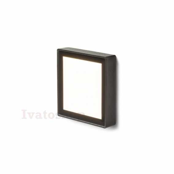 Obrázek pro DEJAVU SQ 9 zápustná čierna  230V LED 3.5W IP65  3000K