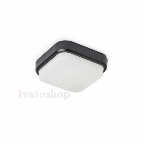 Obrázek pro TARIS SQ 17 prisadená čierna plast 230V LED 8W IP54  3000K