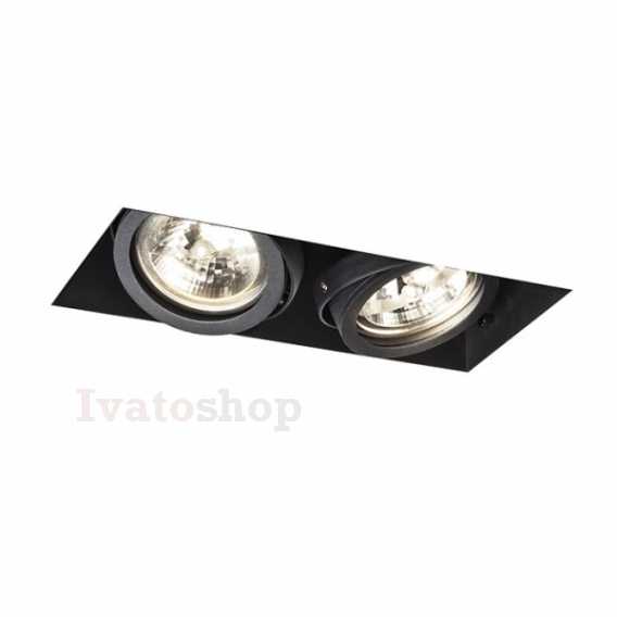 Obrázek pro ELECTRA II  čierna  230V LED G53 2x15W