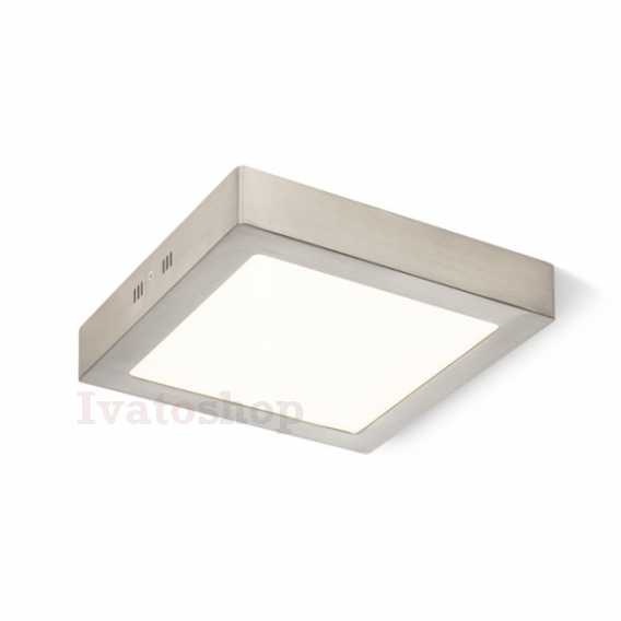 Obrázek pro SLENDER SQ 22 prisadená  matný nikel 230V LED 18W  3000K