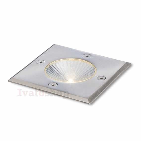 Obrázek pro RIZZ SQ 105   nerez 230V LED 3W 96° IP65  3000K