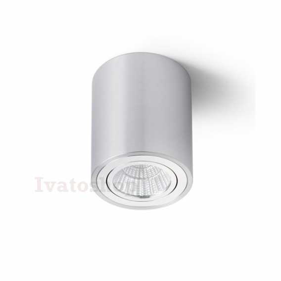 Obrázek pro MAYO R stropná výklopná  česaný hliník 230V LED 9W 36°  2700K