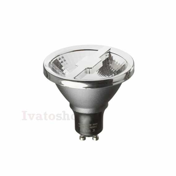 Obrázek pro ALFA 69  striebornosivá chróm 230V GU10 LED 6W 24°  4000K