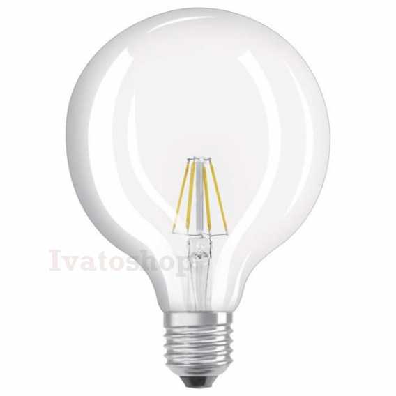 Obrázek pro OSRAM Retrofit Globe 125   číra 230V E27 LED EQ60  2700K