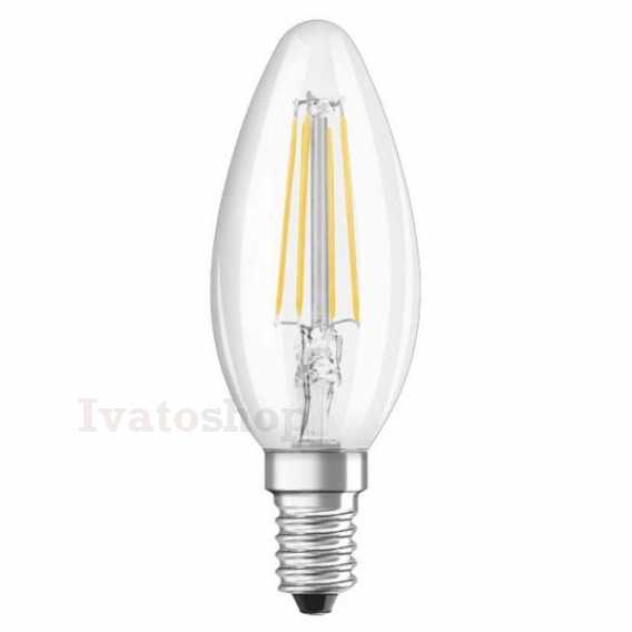 Obrázek pro OSRAM Retrofit sviečková  číra 230V E14 LED EQ40  2700K