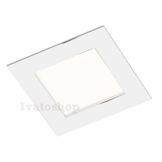 Obrázek pro SLENDER SQ 8 zápustná  chróm 230V LED 3W  3000K