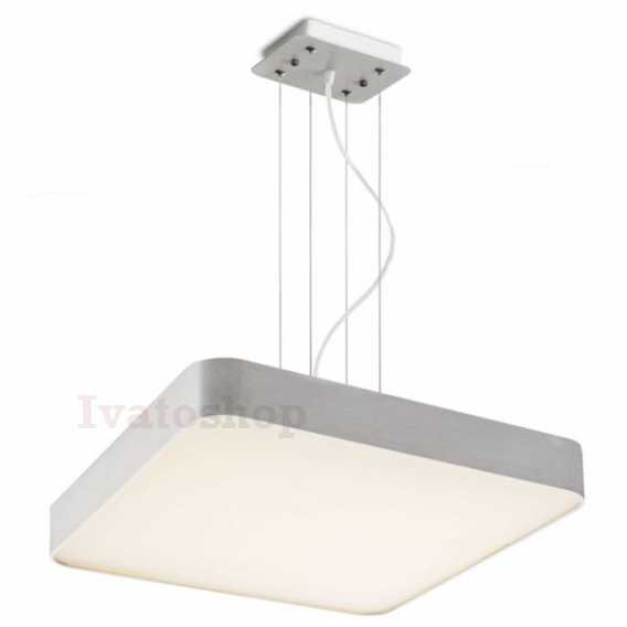 Obrázek pro MENSA SQ 48 závesná  česaný hliník 230V LED 56W  3000K