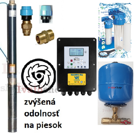 Domáca vodáreň 3Ti 27 s frekvenčným meničom IVR-10 Obrázek pro Domáca vodáreň 3Ti 27 s frekvenčným meničom IVR-10