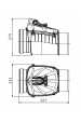 Obrázek pro KANALIZAČNÁ SPÄTNÁ KLAPKA PRIEBEŽNÁ DN 160