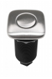 Obrázek pro EcoMaster Samostatné pneutlačítko hranaté - matné Matný nerez
