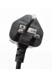 Obrázek pro Jet Dryer Napájecí kabel - UK vidlice BS1363 (Type G) / bez konektoru, pouze kabel 3x 1,25" -černý