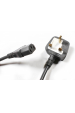 Obrázek pro Jet Dryer Napájecí kabel - UK vidlice BS1363 (Type G) / konektor IEC C13  - šedý